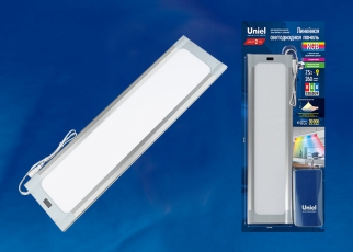 Панель светодиодная ультратонкая с сенсором димм ULI-F42-7,5W/RGB/RC/DIM SENSOR IP20 SILVER пульт 460х120х11мм 260Lm серебр | UL-00003038 | Uniel
