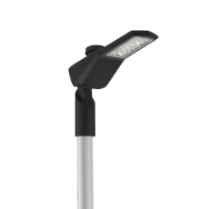 Светильник светодиодный уличный Levante Yard 60 Вт кронштейн 48мм 4000К 1..10V NEMA RAL9005 черный муар | V1-S1-90648-40U05-6606040 | VARTON