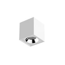 Светильник светодиодный DL-02 Cube накладной 100*110 12W 3000K 35° RAL9010 белый матовый | V1-R0-00360-20000-2001230 | VARTON