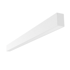 Светильник светодиодный Х-line один. подвесн 10Вт 3000 К 507x63x100мм IP40 RAL9003 белый муар опал и 2 торц.кр.|V1-R0-10828-02OP0-4001030|VARTON