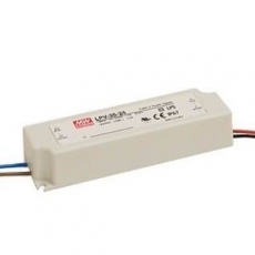 Драйвер 35 Вт 24V для светодиодной ленты Meanwell IP67 148x40x30 мм | LPV-35-24 | VARTON