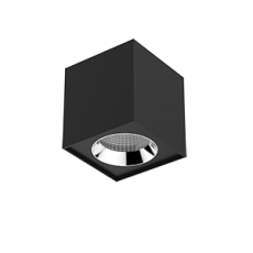 Светильник светодиодный DL-02 Cube накладной 125*135 20W 4000K 35° RAL9005 черный муар | V1-R0-T0360-20000-2002040 | VARTON