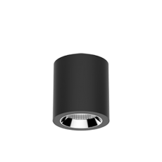 Светильник светодиодный DL-02 Tube накладной 125*135 18W 4000K 35° RAL9005 черный муар | V1-R0-T0113-20000-2001840 | VARTON