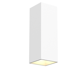Cветильник светодиодный WL-Cube настенный10W 3000K 80х80х230 мм угол 60° IP54 RAL9010 белый муар | V1-R5-Y0513-21000-5401030 | VARTON