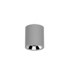 Светильник светодиодный DL-02 Tube накладной 100*110 12W 4000K 35° RAL7045 серый муар | V1-R0-H0113-20000-2001240 | VARTON
