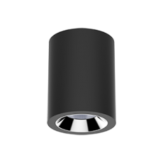 Светильник светодиодный DL-02 Tube накладной 220*150 55W 4000K 35° RAL9005 черный муар | V1-R0-T0391-20000-2005540 | VARTON