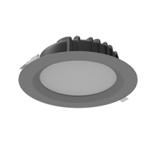 Светильник светодиодный Downlight круглый встраиваемый 230*81 мм 40W 3000K IP54 RAL7045 серый муар | V1-R0-H0084-10000-4404030 | VARTON