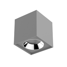 Светильник светодиодный DL-02 Cube накладной 150*160 36W 4000K 35° RAL7045 серый муар | V1-R0-H0360-20000-2003640 | VARTON