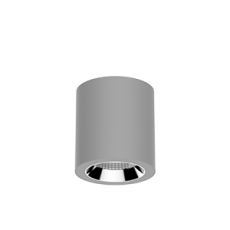 Светильник светодиодный DL-02 Tube накладной 125*135 18W 4000K 35° RAL7045 серый муар | V1-R0-H0113-20000-2001840 | VARTON