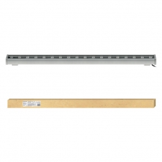 Прожектор заливного света LED линейный ULF-Q552 18W/WW IP65 SILVER 1000мм. 3000К, 45 град | UL-00001434 | Volpe