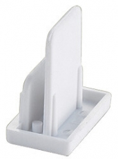 Заглушка торцевая для шинопровода белый UFB-Q121 C21 WHITE 1 POLYBAG | 10570 | Volpe