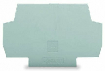 Пластина торцевая и промежуточная WAGO 859-525 (уп/25шт) | 859-525 | WAGO