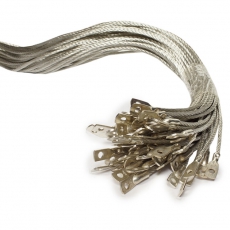 Проводник заземляющий П-800 S=6 мм (с двумя након.) | zeta11232 | ЗЭТАРУС