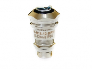 Кабельный ввод ВК-М16-12-МР15 IP66/IP67/IP68 для металлорукава | zeta30011 | ЗЭТАРУС