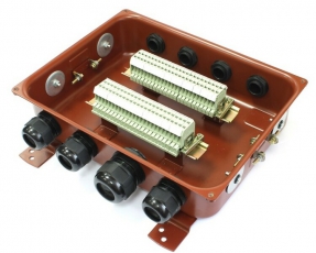 Коробка распределительная монтажная КМ 65-40 У2 пластиковый ввод IP54 | zeta30359 | ЗЭТАРУС