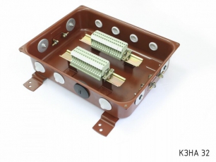 Коробка распределительная с зажимами наборными КЗНА-32 У3 IP43 | zeta30312 | ЗЭТАРУС
