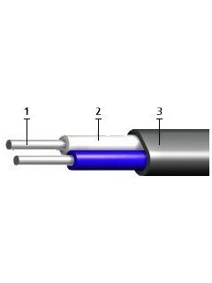 АВВГнг(A)-FRLS 2х50-1